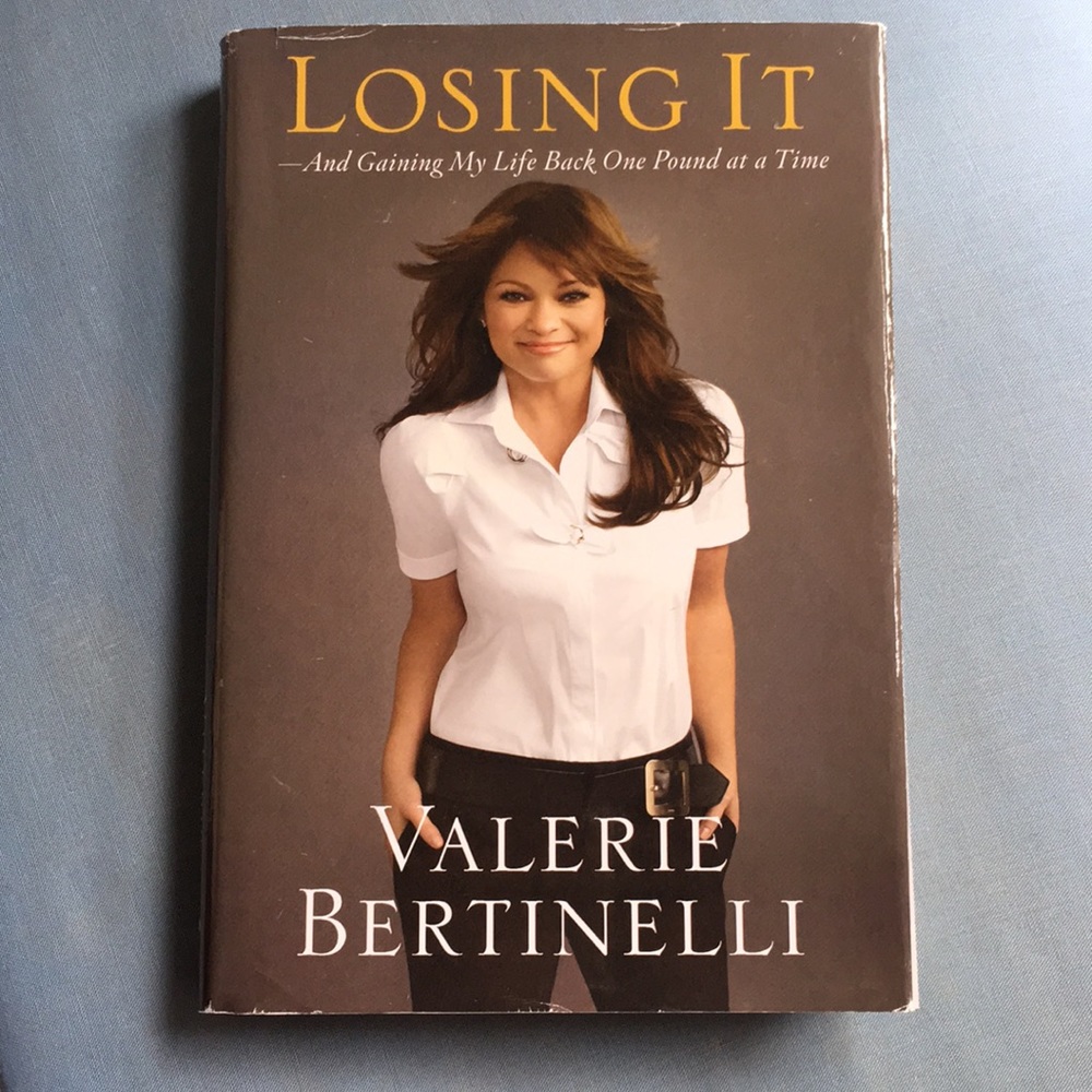 Book by Valerie Bertinelli, Loosing it. Hardcover 277 pages